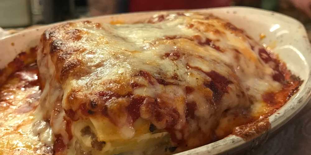 homemade lasagna